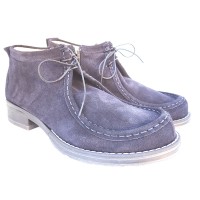 Roberta Blue Suede (extra wide)