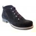Alba Black Suede (extra wide)