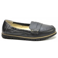 Yoki Black Leather (extra wide)